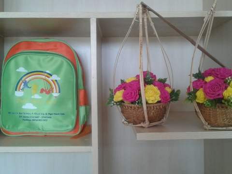 May căp mầm non và mũ đồng phục tại Đà Nẵng