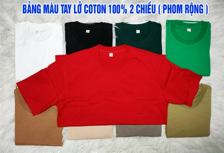 bảng màu áo thun