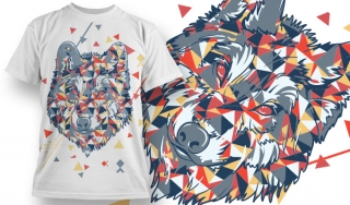 áo trắng in hình 3D do đồng phục Hello sản xuất