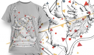 áo trắng in hình 3D do đồng phục Hello sản xuất