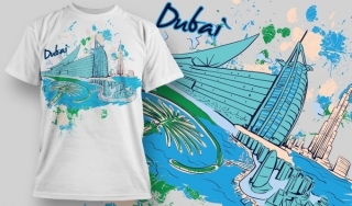 áo trắng in hình 3D do đồng phục Hello sản xuất