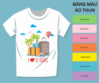 Mẫu áo đồng phục Team building, đi chơi chất hơn nước cất