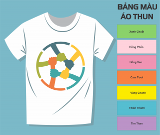 Mẫu áo đồng phục Team building, đi chơi chất hơn nước cất