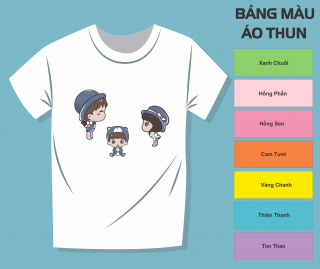 Mẫu áo đồng phục Team building, đi chơi chất hơn nước cất