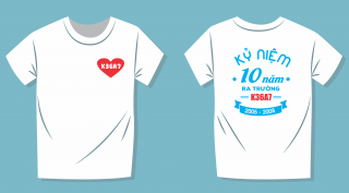 Đồng phục họp lớp kỷ niệm ngày ra trường cực chất