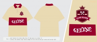 Mẫu áo lớp mới nhất phông rộng, tay lửng in theo yêu cầu