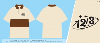 Mẫu áo lớp mới nhất phông rộng, tay lửng in theo yêu cầu