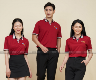 Mẫu đồng phục công ty cổ bẻ mới nhất